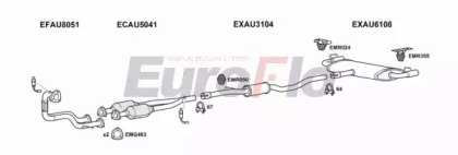 Система выпуска ОГ EuroFlo AUTT18 5004B